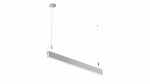 LUMINES DULIO Linear LED Luminaire - silver anodized - 4000K - 120cm